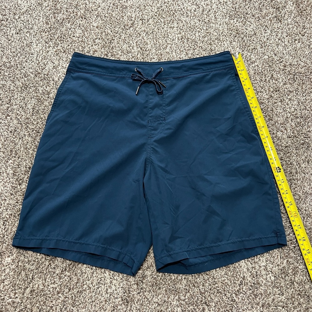 Fair Harbor Shorts Mens Large Blue Unlined Swim Trunks Beach Outdoor Summer 8"